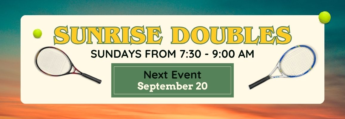 Edited Sunrise Doubles September Banner