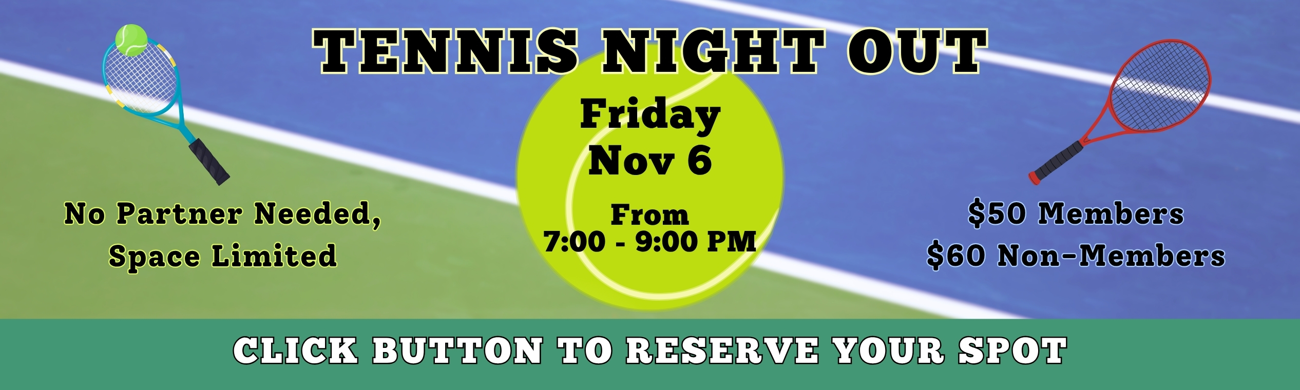 November 2026 Tennis Night Out Banner